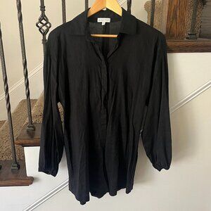 Gianni Bini Black Ashley Long Sleeve Romper